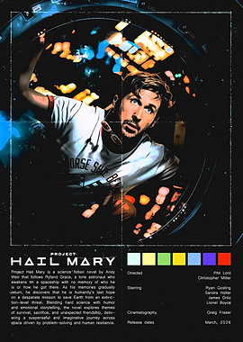 Project Hail Mary Movie Poster