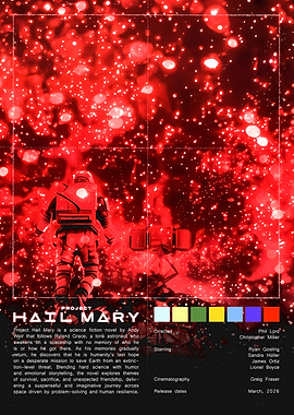 Project Hail Mary Movie Poster