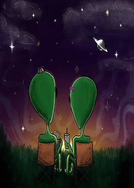 Aliens Watching Earth: The Movie