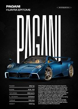 Pagani Huayra Epitome