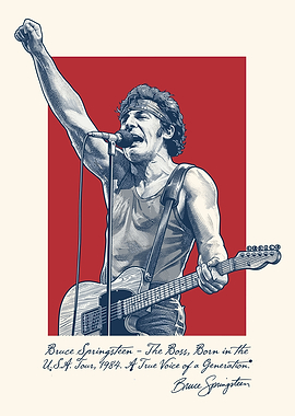 Bruce Springsteen Performing Live