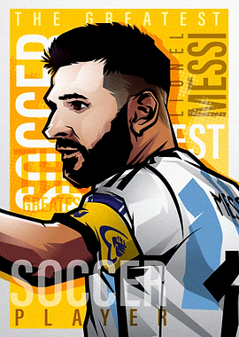 Lionel Messi Soccer Player