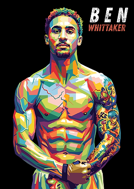 Ben Whittaker Pop Art Portrait