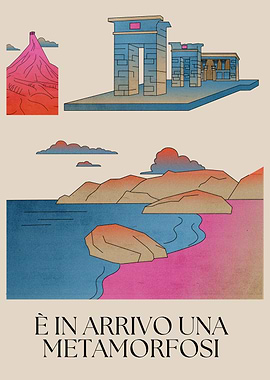 Metamorphosis Landscape with Ancient Ruins