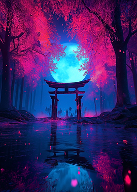 Enchanted Forest Torii Gate