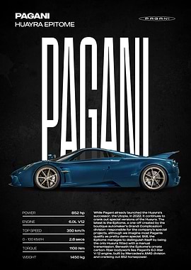 Pagani Huayra Epitome Car