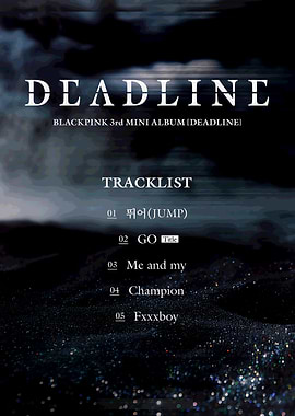 BLACKPINK 'DEADLINE' Tracklist