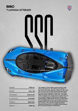 SSC Tuatara Striker Hypercar