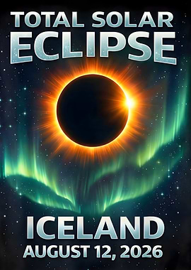 Total Solar Eclipse Iceland 2026