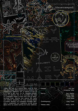 Project Hail Mary Movie Poster