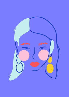 Abstract Portrait of a Woman