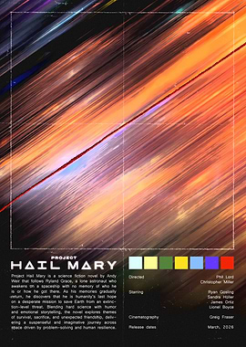 Project Hail Mary Movie Poster