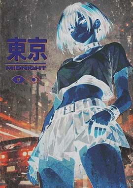 Tokyo Midnight Anime Poster