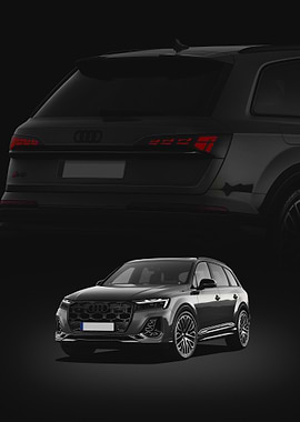 Black Audi SQ7