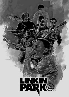 Linkin Park Band Poster