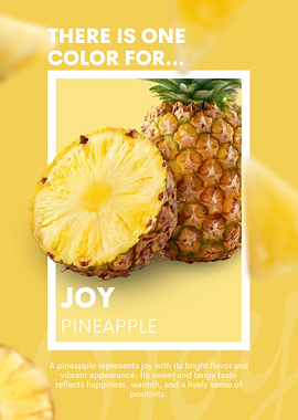 Joy Pineapple – Tropical Bright Vibes