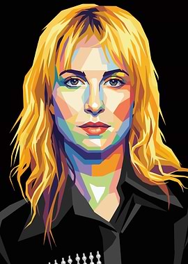 Hayley Williams Pop Art Portrait