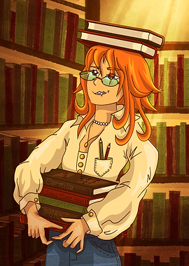 The Vampire Librarian