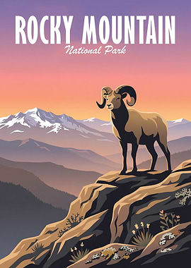 Rocky Mountain National Park Bighorn Sheep