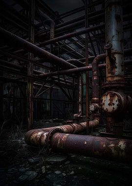 Abandoned Industrial Pipes