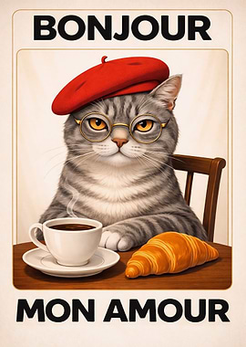 Bonjour Mon Amour Cat