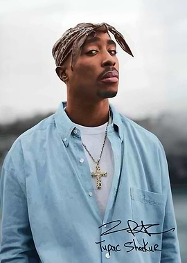 Tupac Shakur Portrait