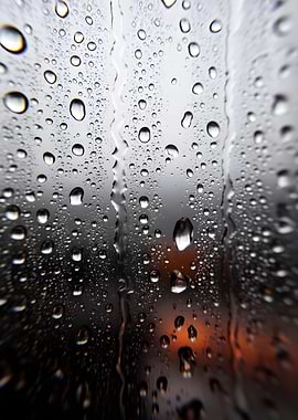 Raindrops on a Window