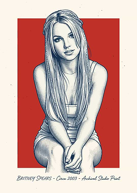 Britney Spears Circa 2003 Portrait