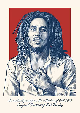 Bob Marley Portrait