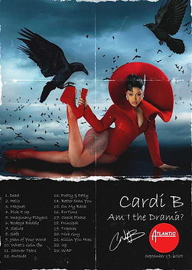 Cardi B 'Am I the Drama?' Album Art
