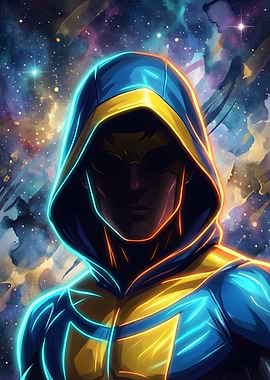 Superhero in Cosmic Background