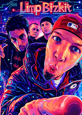 Limp Bizkit Band Portrait