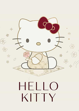 Hello Kitty with Rose