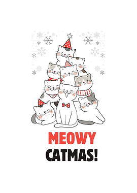 Cute Cats Christmas Tree