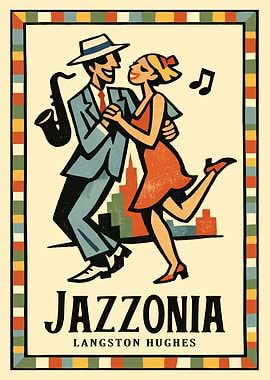Jazzonia Dance Poster Print