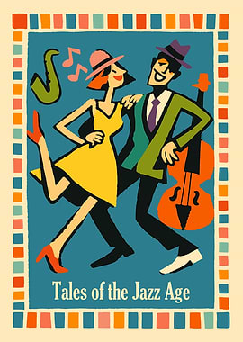 Jazz Age Dance Print