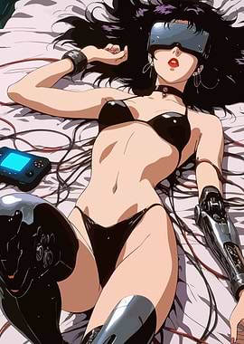 Woman in Bikini with Prosthetics