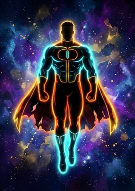 Superhero in Cosmic Background