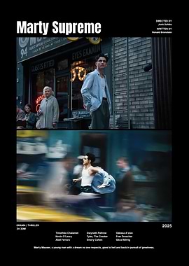 Marty Supreme Movie Poster