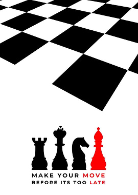 Chess Pieces and Board