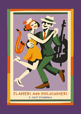 Jazz Age Dance Poster Print