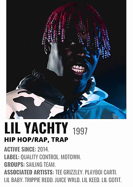 Lil Yachty Music Poster