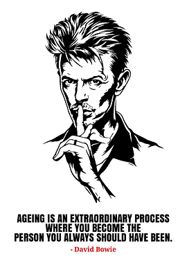 David Bowie Ageing Quote
