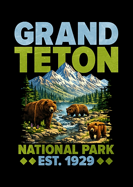 Grand Teton National Park Bears