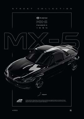 Mazda MX-5 Pandemic 1994 Black Series