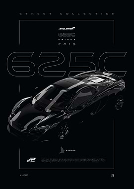 McLaren 625C Spider 2015 Black Series