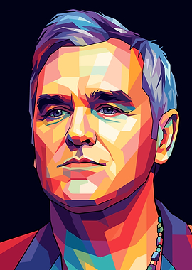 Morrissey Pop Art Portrait