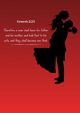 Wedding Verse Silhouette