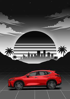 Lexus NX Red