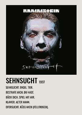 Rammstein Sehnsucht Album Cover